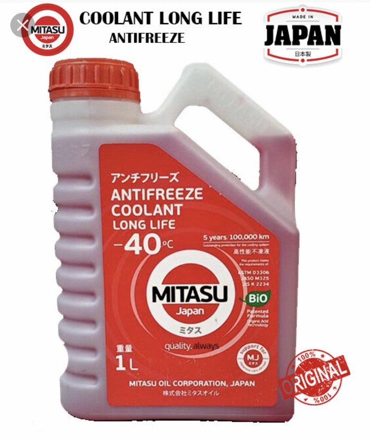 Mitasu Antifreeze Coolant