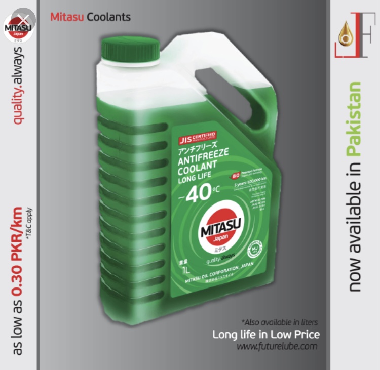 Mitasu Antifreeze Coolant